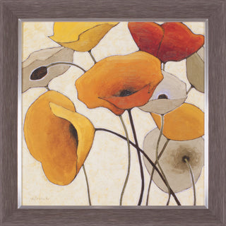 Art Effects Pumpkin Poppies III Wall Art by Shirley Novak