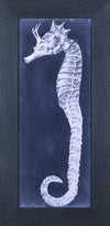 Art Effects Seahorse Blueprint I Wall Art by Vision Studio