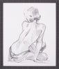 Art Effects Sitting Pose II Wall Art by Jennifer Paxton Parker