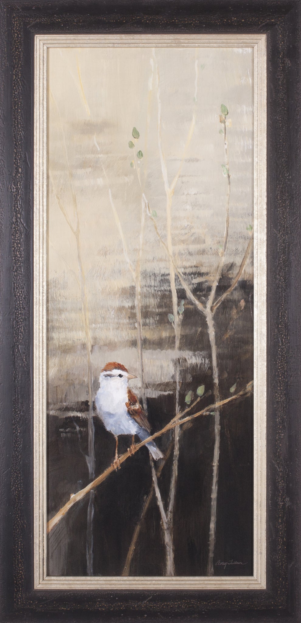 Art Effects Sparrows at Dusk I Wall Art by Avery Tillmon