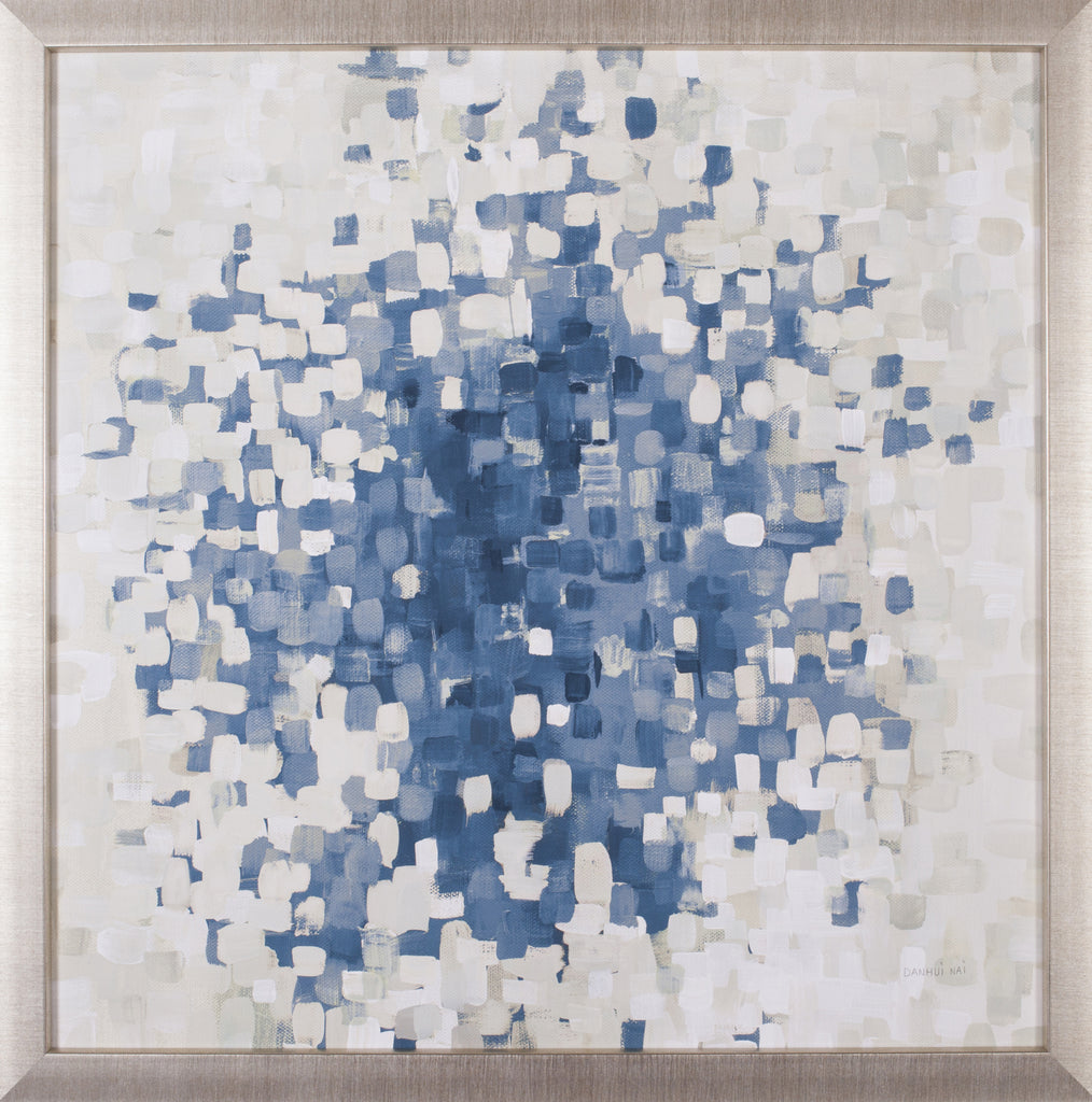 Art Effects Summer Blocks Blue Wall Art by Danhui Nai