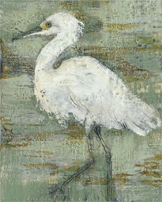 Art Effects Textured Heron I Wall Art by Jennifer Goldberger
