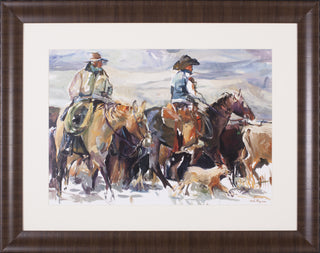 Art Effects the Roundup Wall Art by Marilyn Hageman
