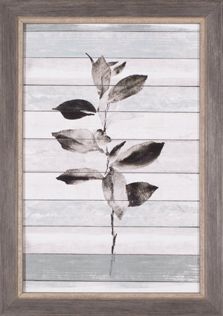 Art Effects Tonal Leaves on Wood Iii Wall Art by Lanie Loreth