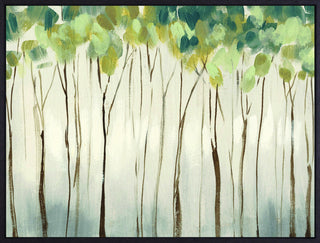 Art Effects Viridian Treeline I Wall Art by Jennifer Goldberger