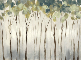 Art Effects Viridian Treeline I Wall Art by Jennifer Goldberger