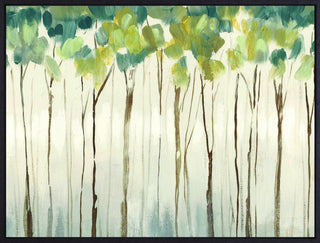 Art Effects Viridian Treeline II Wall Art by Jennifer Goldberger