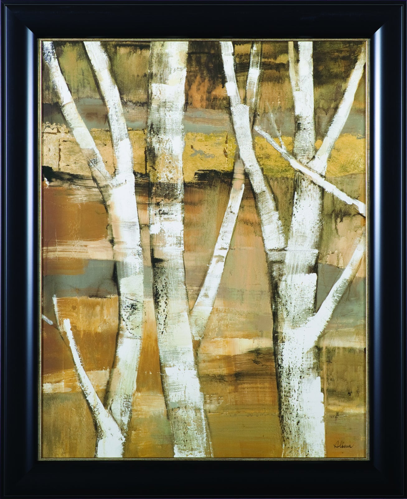 Art Effects Wandering Through The Birches I Wall Art by Albena Hristova