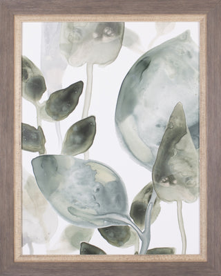 Art Effects Water Leaves Ii Wall Art by June Erica Vess