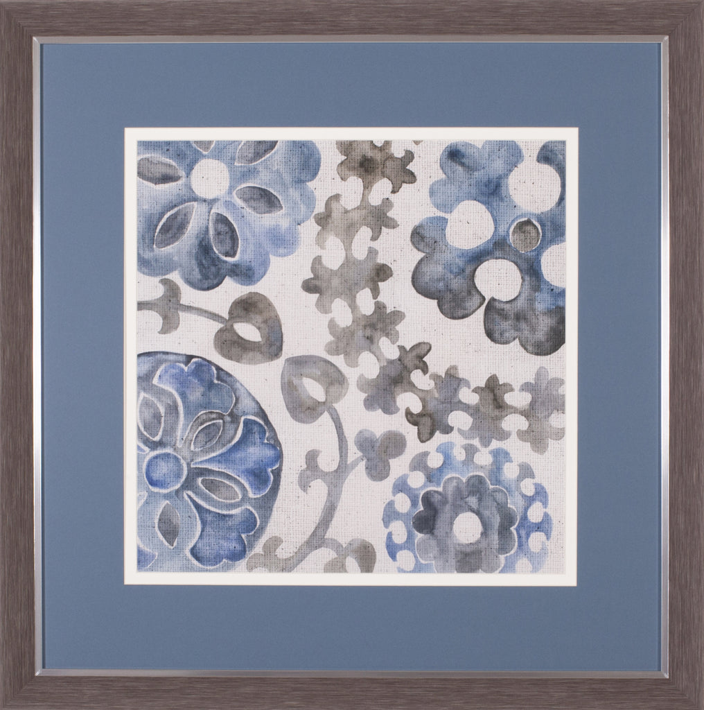 Art Effects Water Suzani II Wall Art by Chariklia Zarris