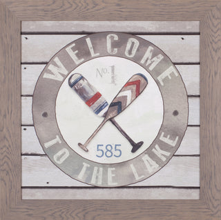 Art Effects Welcome to the Lake Ii Wall Art by Elizabeth Medley