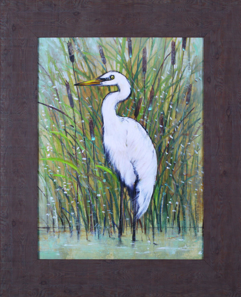 Art Effects White Egret I Wall Art by Tim O'Toole