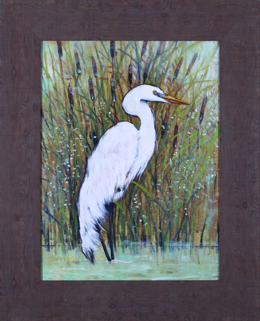 Art Effects White Egret II Wall Art by Tim O'Toole