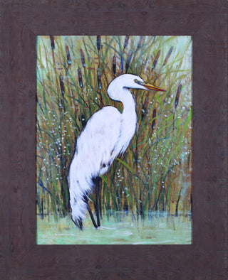 Art Effects White Egret II Wall Art by Tim O'Toole