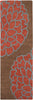 Surya Artist Studio ART-206 Rust Area Rug 2'6'' x 8' Runner