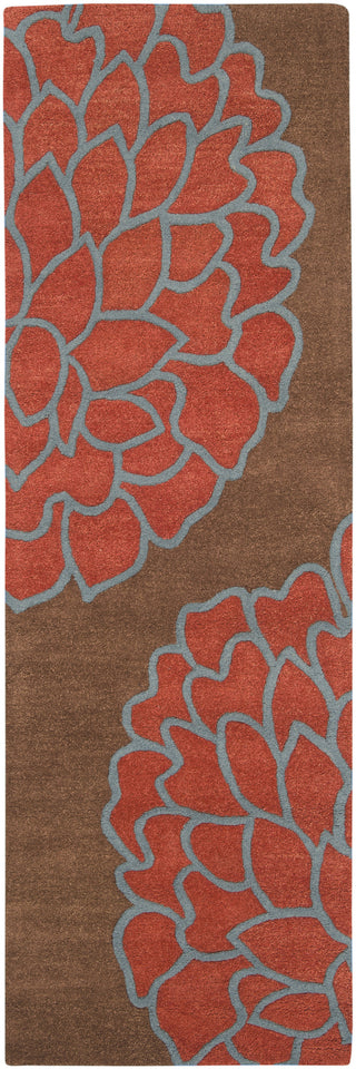 Surya Artist Studio ART-206 Rust Area Rug 2'6'' x 8' Runner