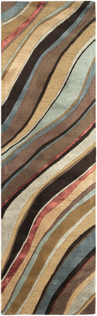 Surya Artist Studio ART-229 Mocha Area Rug 2'6'' x 8' Runner