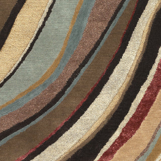 Surya Artist Studio ART-229 Mocha Hand Tufted Area Rug Sample Swatch