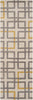 Surya Artist Studio ART-231 Grey Area Rug 2'6'' x 8' Runner