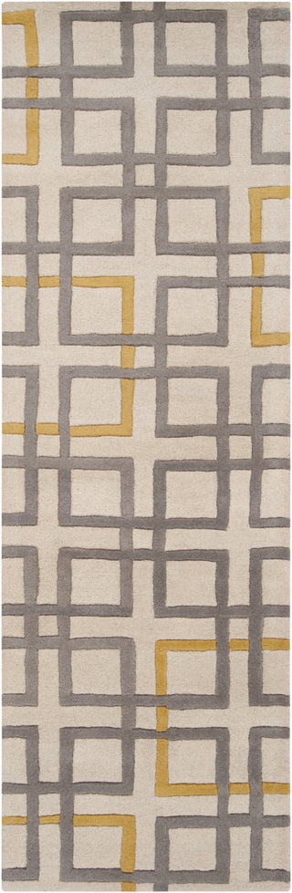 Surya Artist Studio ART-231 Grey Area Rug 2'6'' x 8' Runner