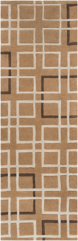 Surya Artist Studio ART-236 Taupe Hand Tufted Area Rug 2'6'' X 8' Runner