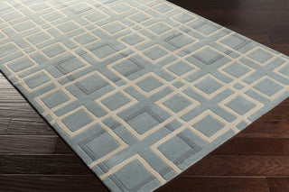 Surya Artist Studio ART-238 Slate Hand Tufted Area Rug 5x8 Corner