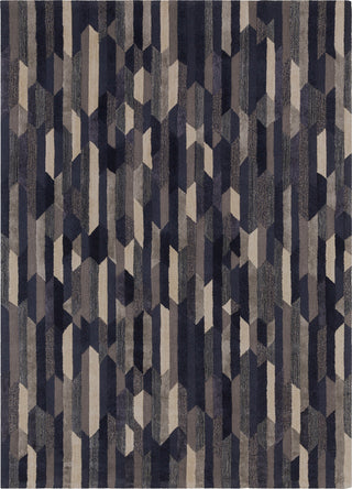 Surya Artist Studio ART-255 Navy Tan Medium Gray Light Area Rug Main Image 8 X 11