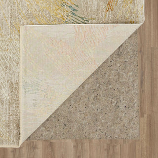 Karastan Memento Artifact Beige Area Rug Back Image