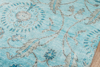 Momeni Artisan ART-1 Blue Area Rug Closeup