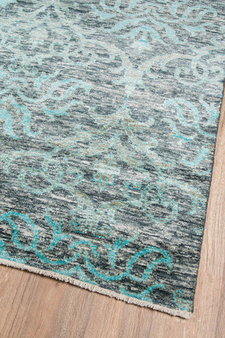 Momeni Artisan ART-2 Grey Area Rug Corner Shot