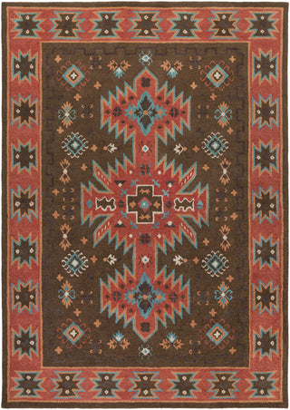 Surya Arizona ARZ-1004 Chocolate Hand Tufted Area Rug 8' X 11'