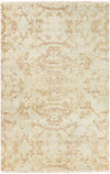 Surya Atmospheric ASC-1000 White Hand Knotted Area Rug by Julie Cohn 6' X 9'