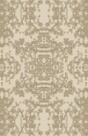 Surya Atmospheric ASC-1002 White Hand Knotted Area Rug by Julie Cohn 6' X 9'