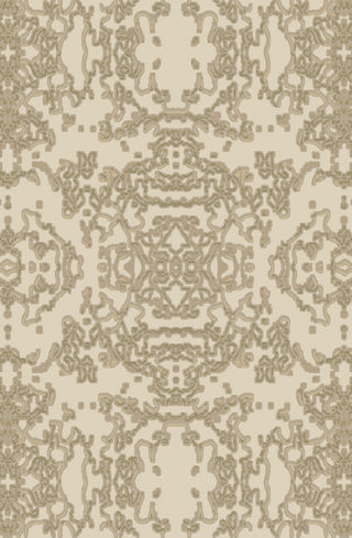 Surya Atmospheric ASC-1002 White Hand Knotted Area Rug by Julie Cohn 6' X 9'