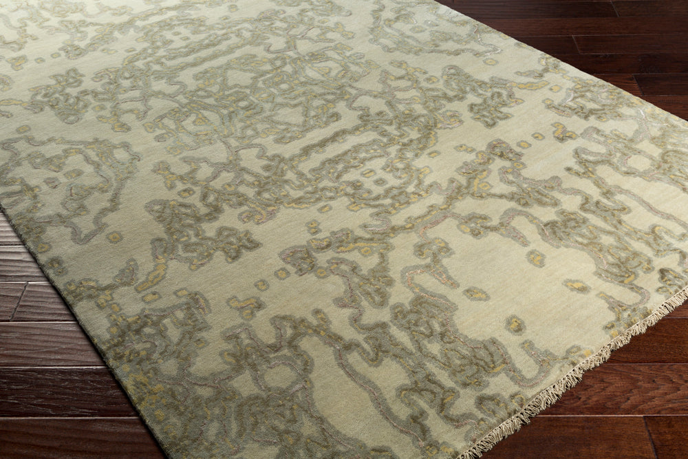 Surya Atmospheric ASC-1002 Area Rug by Julie Cohn Corner Shot Feature