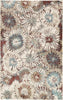 Trans Ocean Ashford 8135/44 Fall Flowers Multi Area Rug by Liora Manne