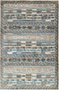 Trans Ocean Ashford 8137/03 Tribal Blue Area Rug by Liora Manne