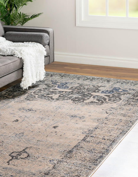 Unique Loom Asheville OWE-BRK4 Gray Area Rug – Incredible Rugs and Decor