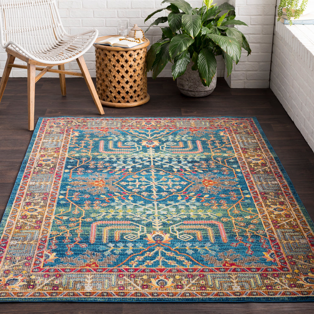 Surya Aura Silk ASK-2310 Area Rug Room Image Feature
