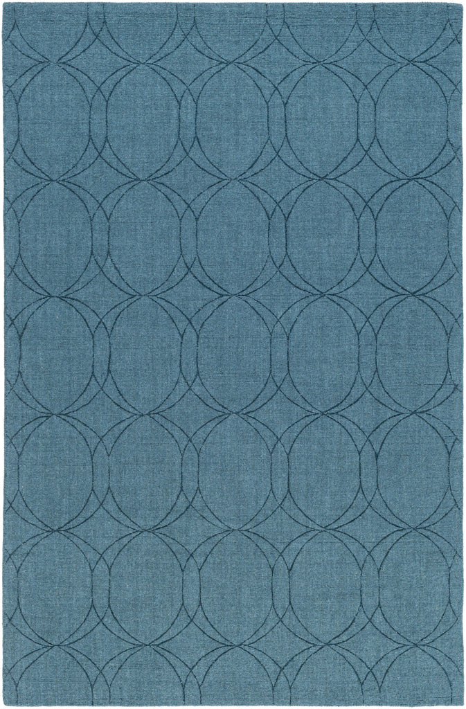 Ashlee ASL-1003 Blue Hand Loomed Area Rug by Surya 5' X 7'6''