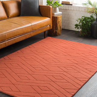 Surya Ashlee ASL-1018 Burnt Orange Area Rug Room Image