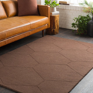 Surya Ashlee ASL-1026 Dark Brown Area Rug Room Image