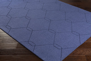 Surya Ashlee ASL-1028 Dark Blue Area Rug Corner Image
