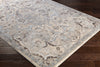 Surya Asia Minor ASM-2303 Denim Light Gray Cream Camel Dark Brown Area Rug Corner Image