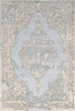 Surya Asia Minor ASM-2306 Denim Dark Green Cream Light Gray Camel Area Rug main image