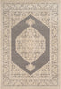 Surya Aesop ASP-2316 Light Gray Beige Medium Area Rug Mirror main image
