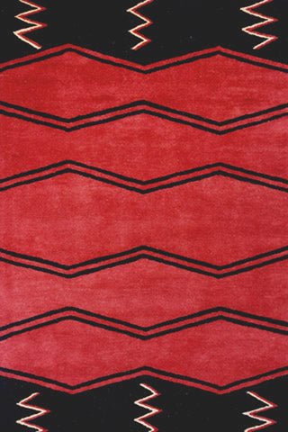 Momeni Aspen AS-04 Red Area Rug main image