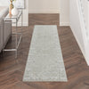 Nourison Asher ASR01 Lt Grey Area Rug Room Scene Feature