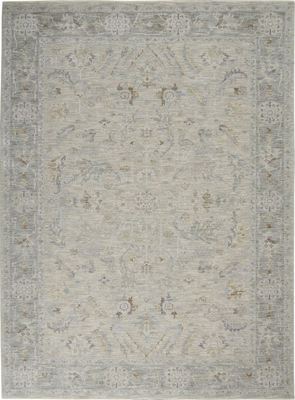 Nourison Asher ASR01 Lt Grey Area Rug – Incredible Rugs and Decor
