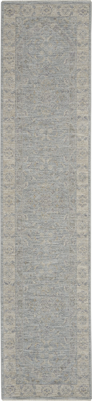 Nourison Asher ASR02 Blue Area Rug